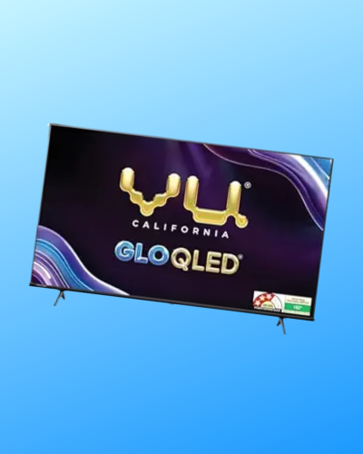 Vu 139 cm (55") GloQLED Series 4K QLED Smart Google TV 55QLED25