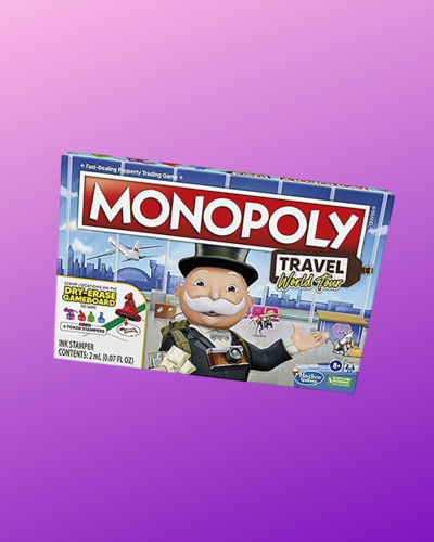 Monopoly – Travel World Tour Board Game